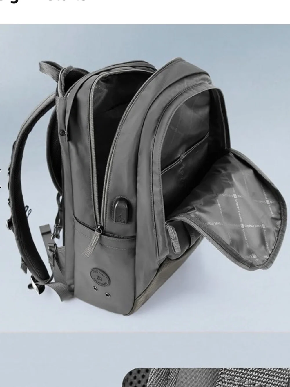 NWT travel inspira USB Charging Backpack